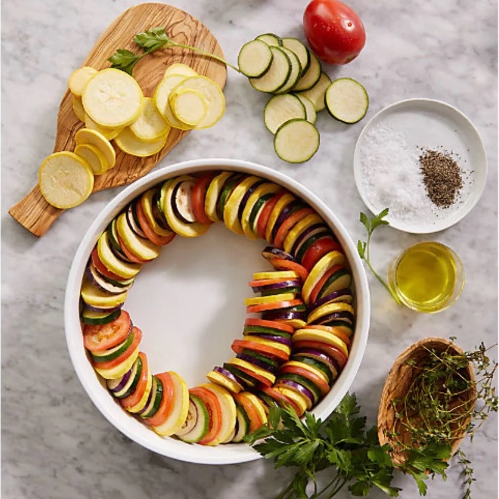 Crate & Barrel White 12” Chip / Serving Bowl